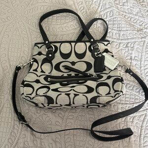Black and White Designer Women's Bag